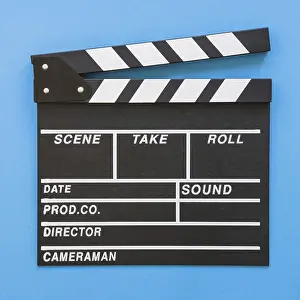 California Studio Shot Stampe: Close up clapperboard