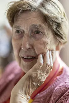 Elderly Care In Germany Stampe: Close-up, authentic