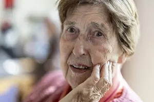 Elderly Care In Germany Stampe: Close-up, authentic