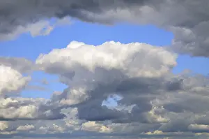 Cloud Formation Germany Stampe: Cloud formation right before a thunderstorm