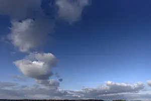 German Federal Republic Clouds Stampe: Cloud formations, Bavaria, Germany