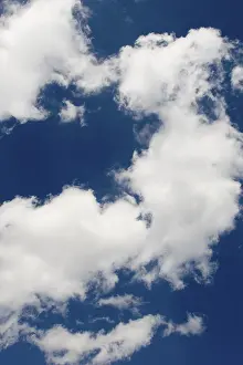 Weather Forecast Images Stampe: Cloud formations, blue sky