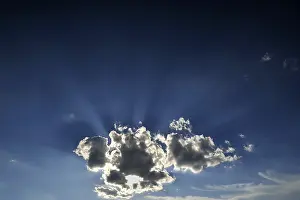 Good Weather Images Stampe: Cloud with sun rays