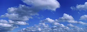 Horizontal Panorama Images Stampe: Clouds