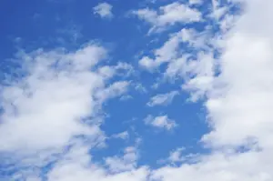Cloudy Skies Background Stampe: Clouds