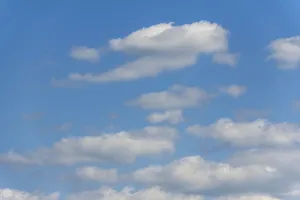 Deserted Landscape Germany Stampe: Clouds in the sky, Germany