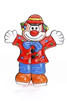 Carnival Night Studio Photography Stampe: Clown