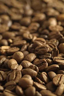 Freshly Roasted Coffee Beans Stampe: Coffee Beans