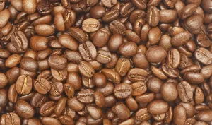 Arabic Coffee Beans Stampe: Coffee beans background
