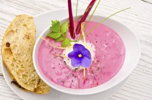 Cold Beet Soup Stampe: Cold beet soup