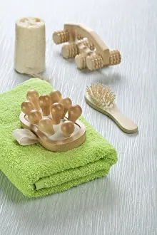 Personal Hygiene Products Stampe: Collection of bath articles