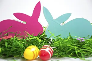 Spring Awakening Decorations Stampe: Colourful Easter decoration