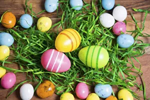 Easter Egg Decoration Ideas Stampe: Colourful Easter decoration