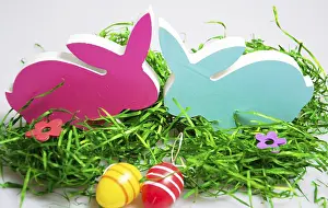 Spring Awakening Decor Stampe: Colourful Easter decoration