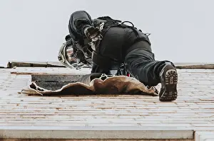 SWAT Team Exercises Stampe: Two commandos train at the base