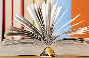 Composition With Books Stampe: Composition with books on the table