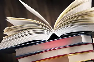 Composition With Books Stampe: Composition with books on the table