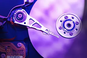 Electronic Data Transmission Stampe: Computer hard drive