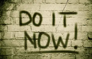 Conceptual Image Stampe: Do It Concept