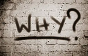 Empty Space Photo Stampe: Why Concept