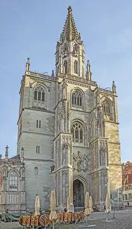 Southern German Churches Stampe: Constance Minster