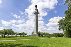 Lower Franconia Nature Stampe: Constitution column, Gaibach, path
