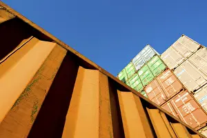 Container Terminal Stampe: Containers