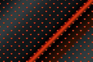 Symbolic Heart Shape Image Stampe: Creative abstract heart pattern background texture