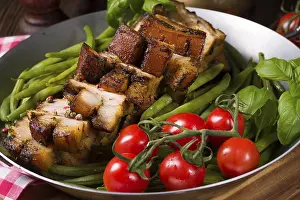 Grilled Pork Meat Stampe: Crispy roasts from the grill
