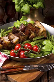 Grilled Pork Meat Stampe: Crispy roasts from the grill