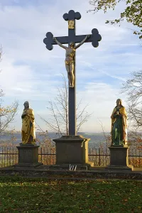 Southern German Landmarks Stampe: Crucifixion group on the Parkstein