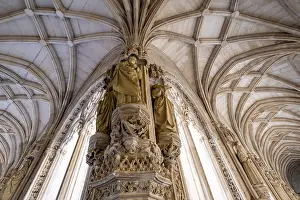 Stampe di Cripte senza chiave centrale, chiostro del Monastero di San Juan de los Reyes, Toledo, Castiglia-La Mancia, Spagna Panda Gigante Stampe: Cripte senza chiave centrale.