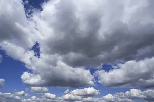 Weather Forecast Images Stampe: Cumulus clouds