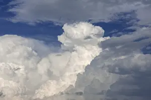 Cloudy Atmosphere Stampe: Cumulus clouds