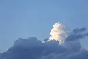 Uninhabited Landscapes Stampe: Cumulus Clouds