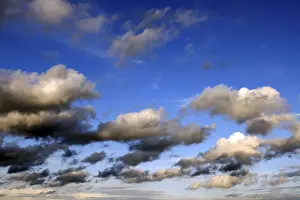 Cloud Formation Stampe: Cumulus clouds, rain clouds, storm clouds