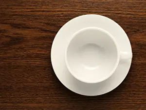 Studio Shot Tableware Stampe: Empty cup