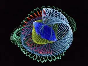 Motion Blur Photography Techniques Stampe: Dark background, abstract figures
