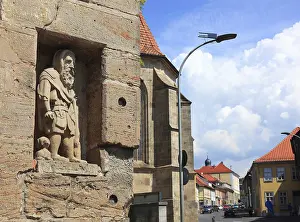 No People In Bavaria Stampe: Das Schulmannle, shepherd of Eisfeld