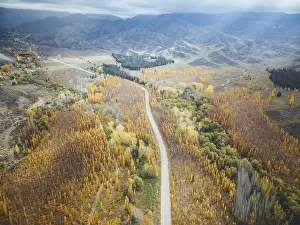 Mountain Chain Panoramic Image Stampe: Default