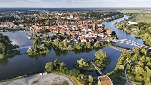 View From Above Havelberg Stampe: Default