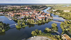View From Above Havelberg Stampe: Default