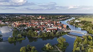 View From Above Havelberg Stampe: Default