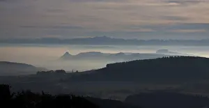 Switzerland Mountains Stampe: Determination without guarantee!