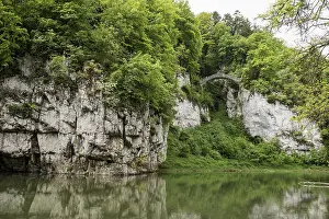 Swabian Alb Germany Stampe: Devil's Bridge at Amalienfelsen