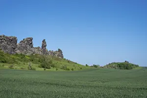Harz Mountains Landscape Stampe: Devil's Wall, Konigsstein