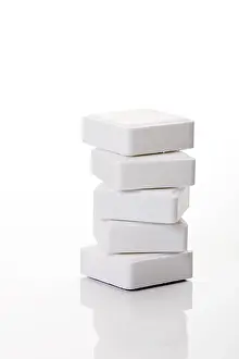 Cut Out Food Images Stampe: Dextrose cubes, stacked