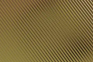 Modern Digital Illustration Stampe: Diagonal gentle yellow lines create a rhythmic pattern