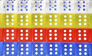 Studio Shot Of Dice Stampe: Dice