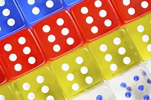 Studio Shot Of Dice Stampe: Dice